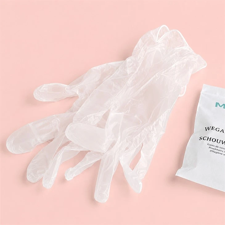 disposable semi-transparent pvc gloves